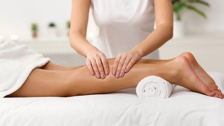 Leg Massage - Relaxing Time